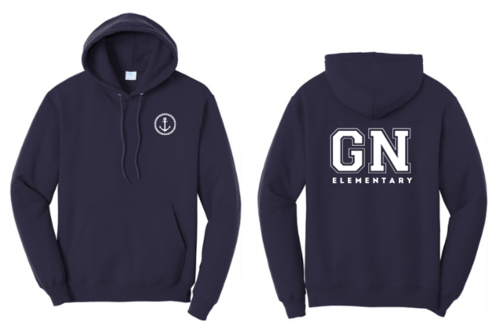GN Hooded Sweatshirt - 2 sided