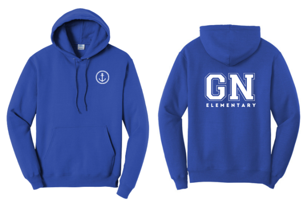 GN Hooded Sweatshirt - 2 sided