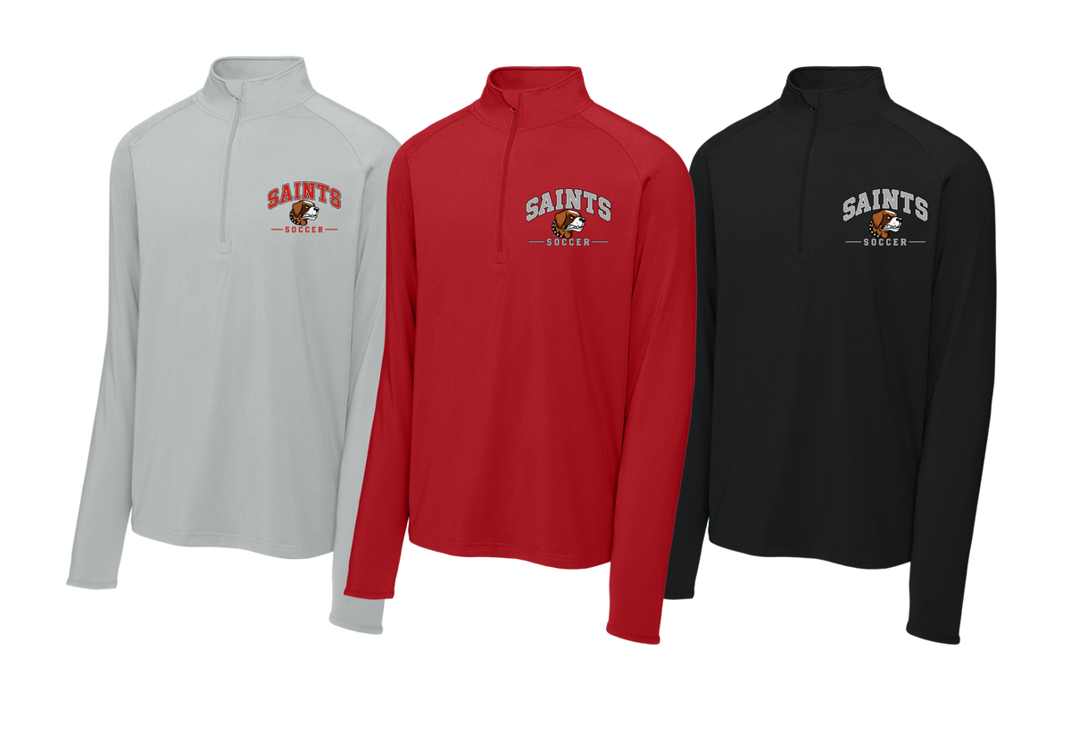 Saints Soccer Sport-Wick® Stretch 1/4-Zip Pullover (Copy)