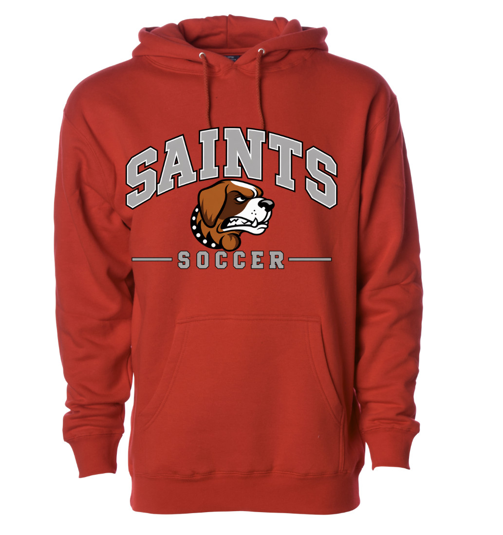 RED SAINTS SOCCER Premium Hoodie / Long Sleeve/ Short Sleeve