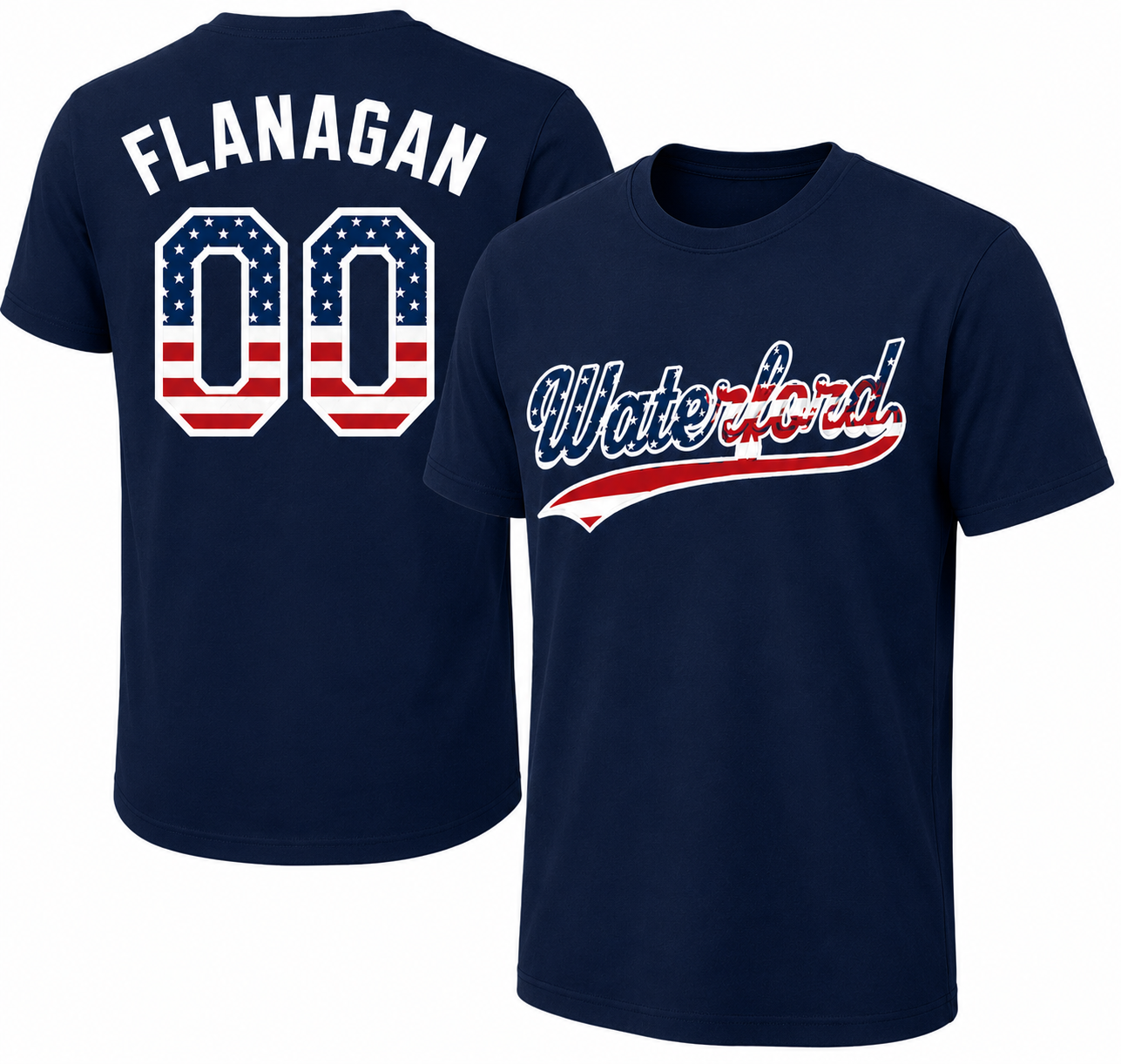 Waterford All Stars Name & Number Tshirt