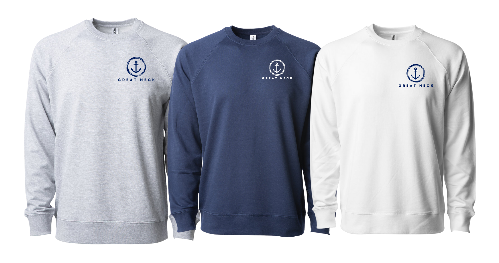 GN Lightweight Crewneck Sweatshirt - Anchor