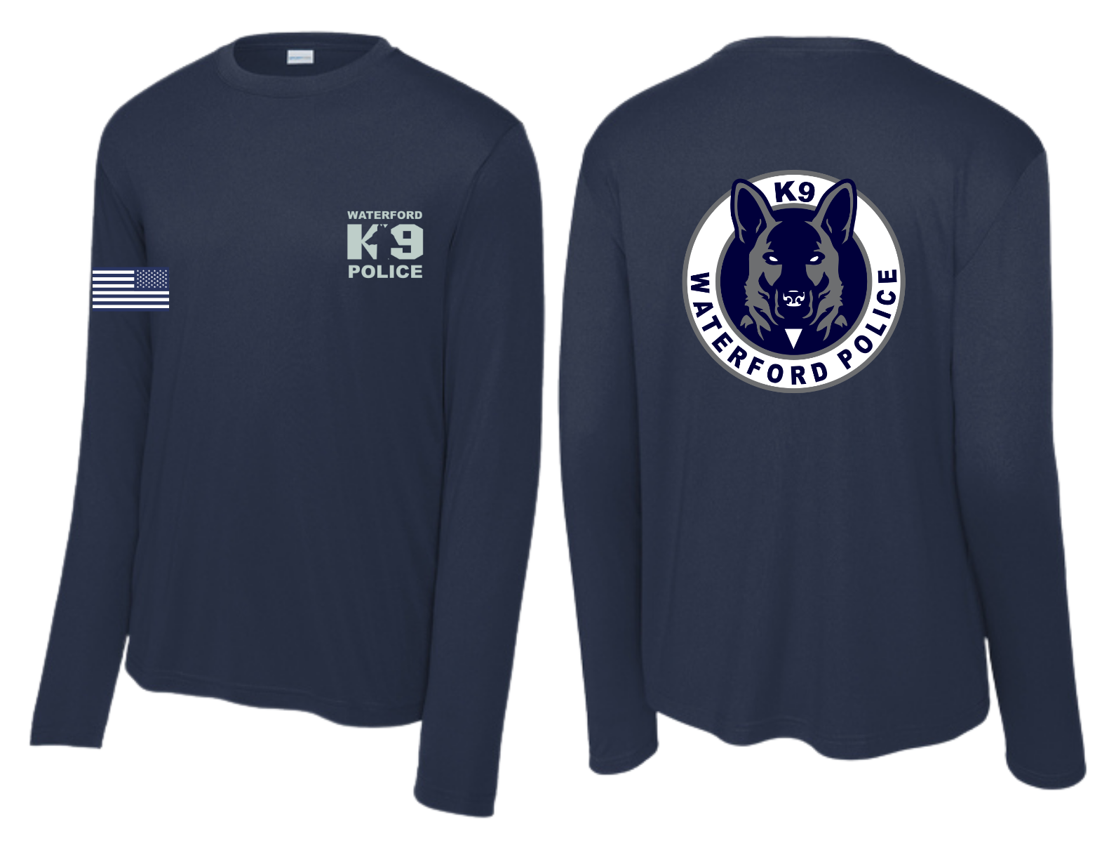 Waterford K-9 Dri-fit Long Sleeve Tee