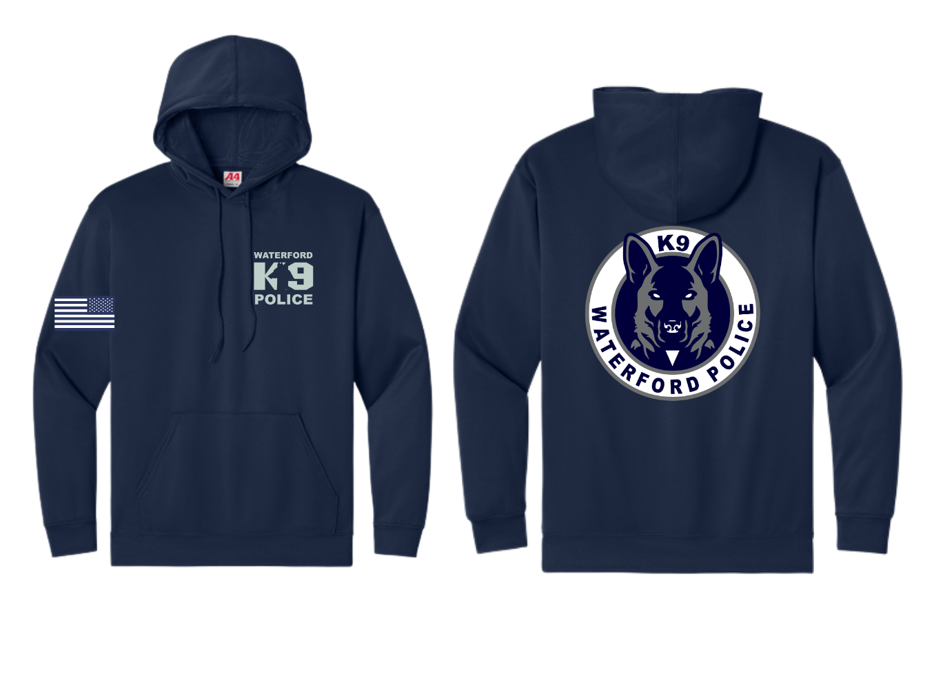 Waterford K-9 Dri-fit Hoodie Midweight