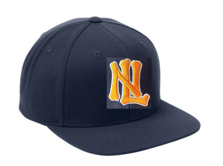 New London Fire Flat Bill Snapback Hat - 3D Embroidered