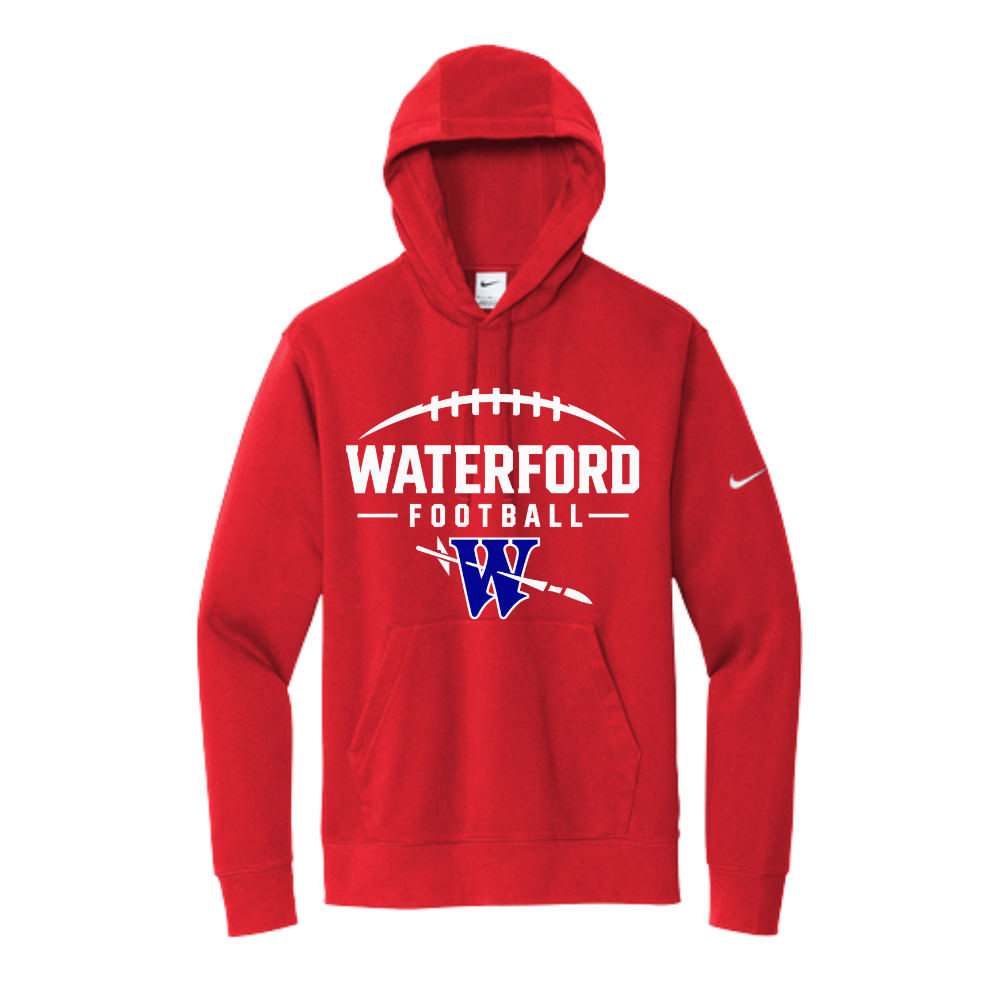 Waterford Football Red Nike Club Fleece Hoodie