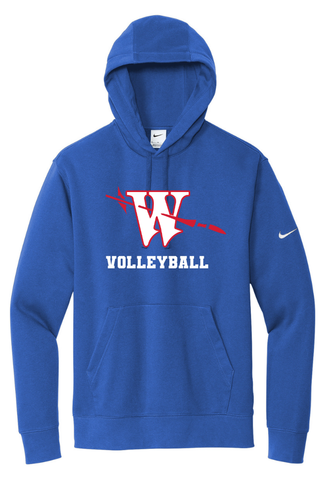 Waterford VOLLEYBALL Nike Club Fleece Hooded Sweatshirt