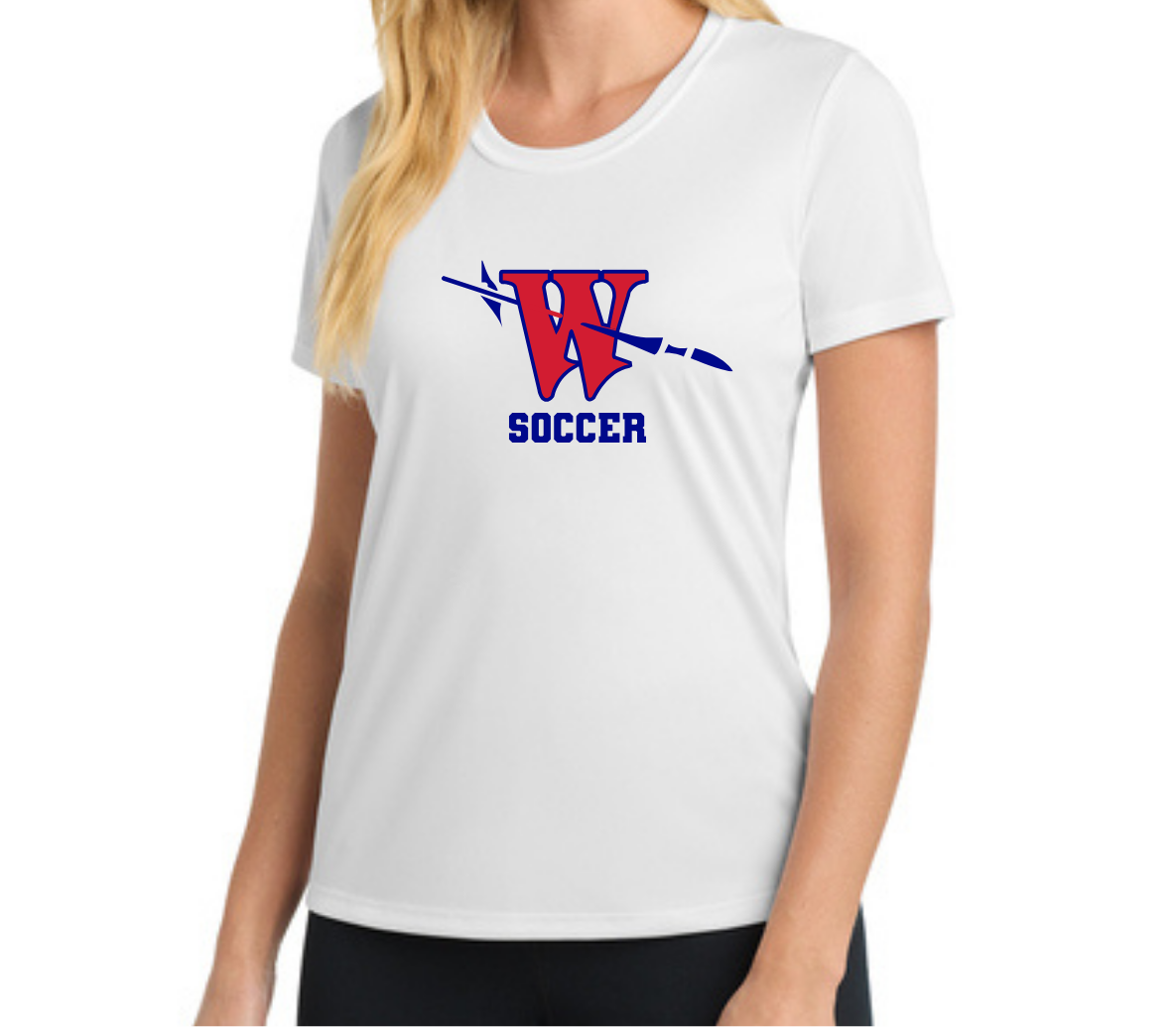 Women's White Dri-fit