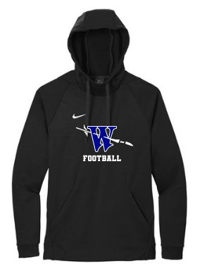WTFD Football Nike Therma-fit Hoodie