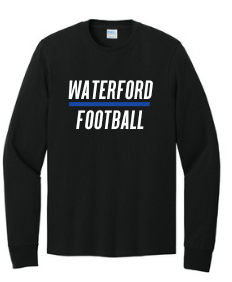 WATERFORD Football Long Sleeve Cotton Tee