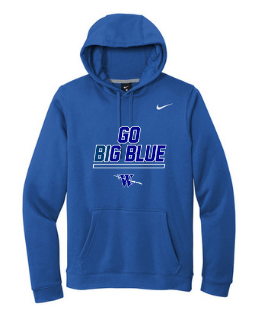 BIG BLUE Football Nike Club Fleece Hoodie