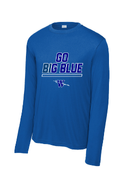 BIG BLUE  Long Sleeve Dri-fit tee