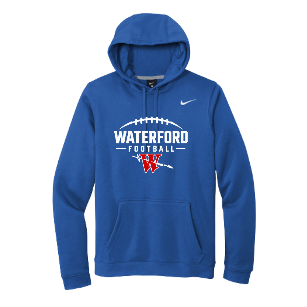 Waterford Football Royal Nike Club Fleece Hoodie