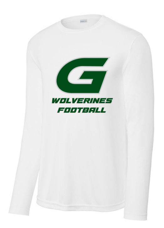 Griswold Football Drifit Long Sleeve Shirt