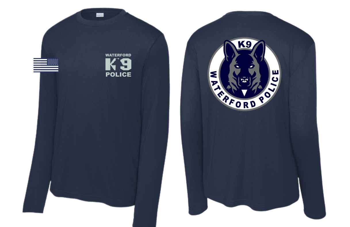 Waterford K-9 Long Sleeve Cotton Tee