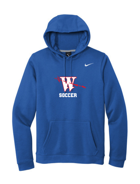 Waterford Soccer Nike Club Fleece Hooded Sweatshirt