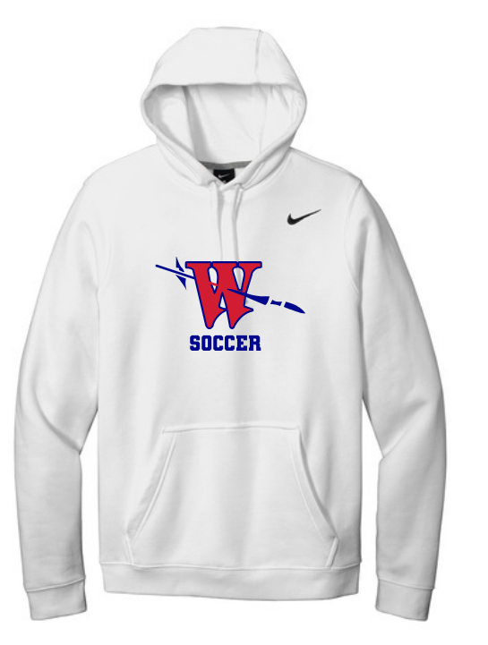 Waterford Soccer Nike Club Fleece Hooded Sweatshirt